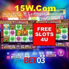 Jackpots e promoções na Bet03